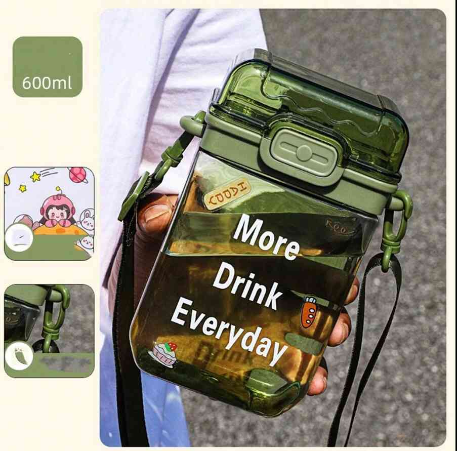 Plastic Camera Shaped Water Bottle - 650ml